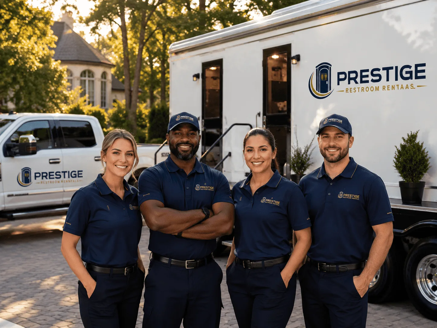 Trusted Luxury Portable Restrooms company in Oconee, IL